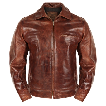 Chaqueta de Moto: Highway marron 